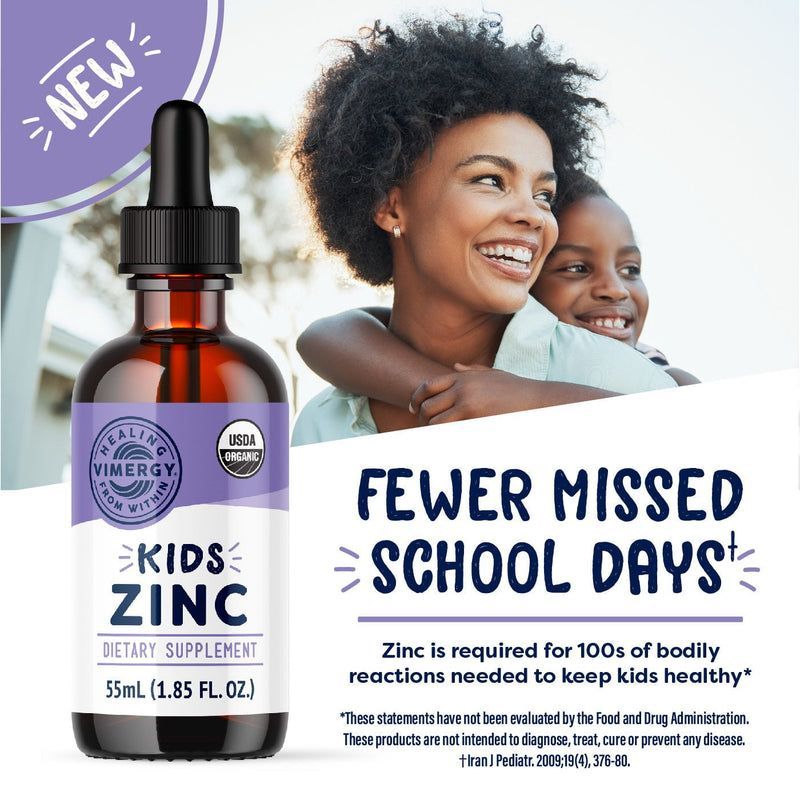 Kids Organic Liquid Zinc - 55mL