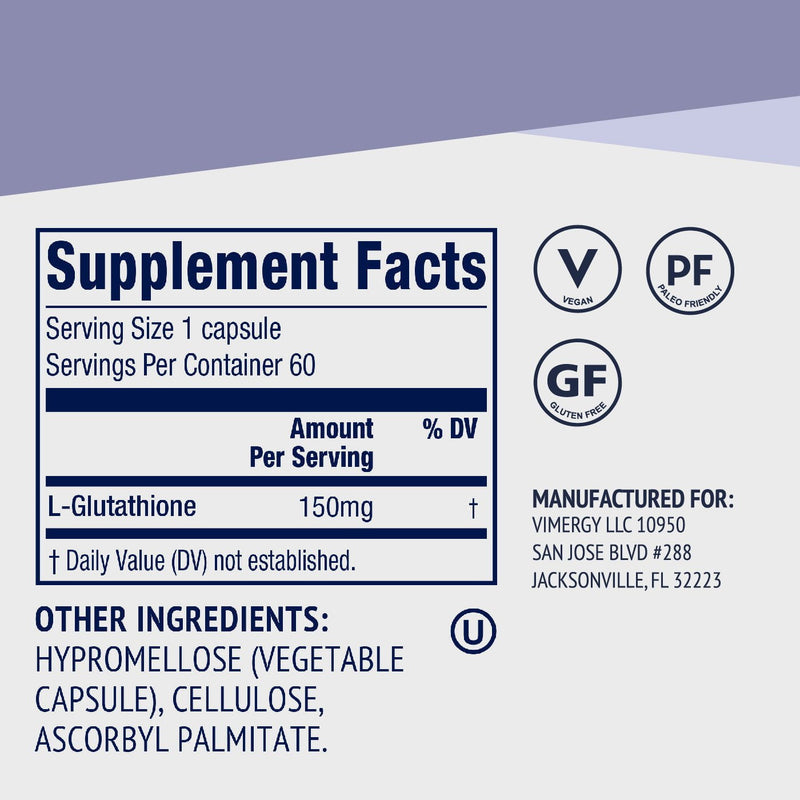 Glutathione - 60 Capsules