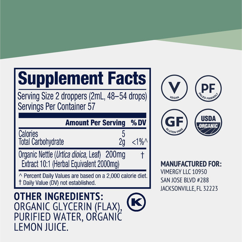 Organic Nettle- 115ml