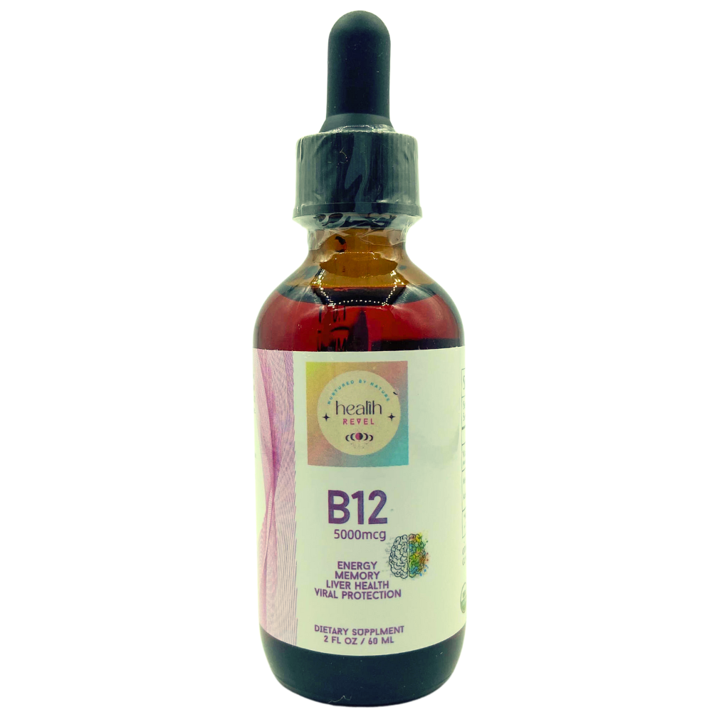 Liquid B12 (Methylcobalamin & Adenosylcobalamin) - 60ml - 5000 MCG