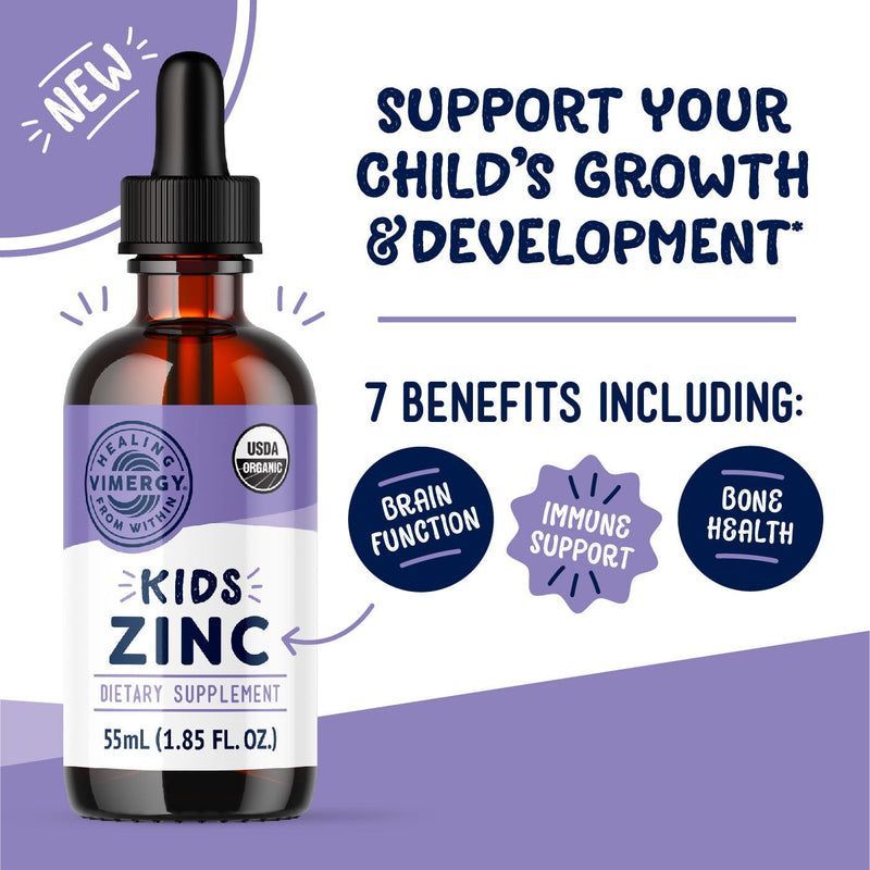 Kids Organic Liquid Zinc - 55mL