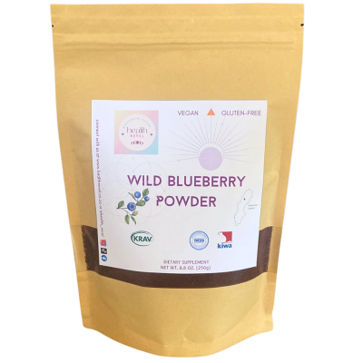 100% Organic Swedish Wild Blueberry Powder 250 Grams